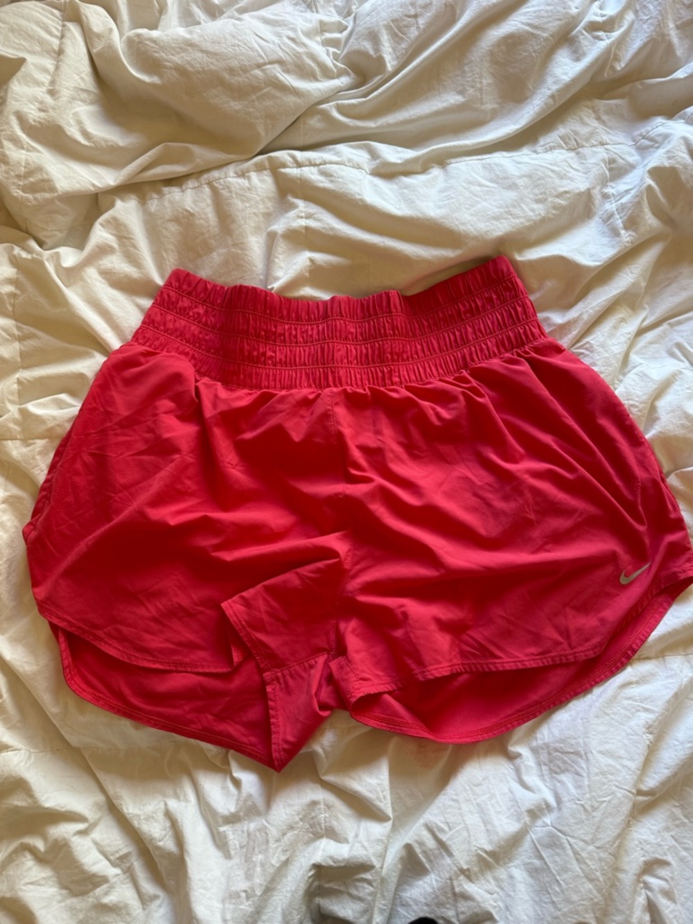 Nike Women's Pink Athletic Running Shorts